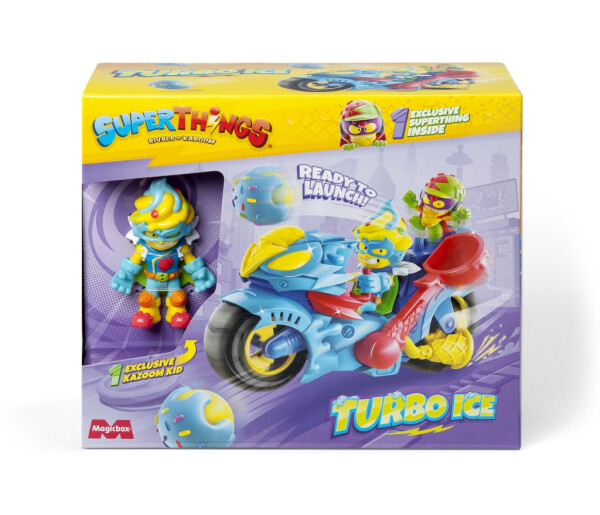 Figurka SuperThing S Super rychlý motocykl Turbo Ice