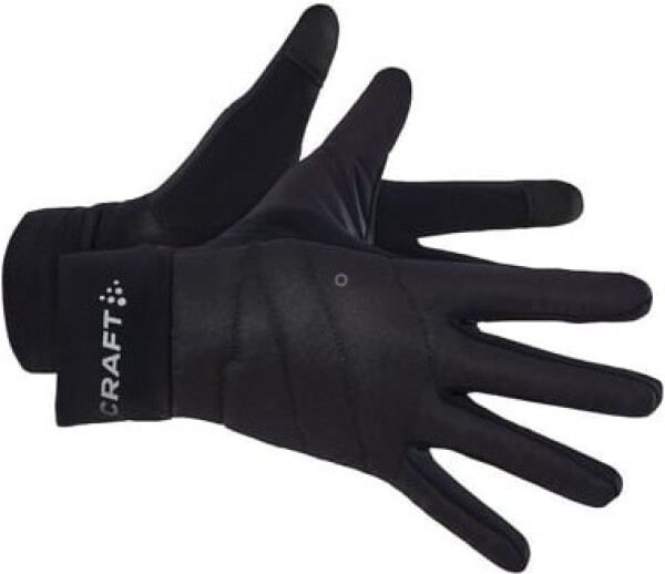 Craft Core Essence Padded černá - Běžecké rukavice CRAFT CORE Essence Padded Velikost textilu: XXL