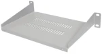 Intellinet police šedá / Rack police / 10" / 1U / hloubka 150 mm / nosnost 25 kg / přední montáž (714983)