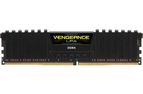 Corsair Vengeance LPX Black 32GB 3000 MHz / DDR4 / PC4-24000 / CL16-20-20-38 / 1.35V / XMP2.0 / s chladičem (CMK32GX4M1D3000C16)