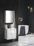 AQUALINE - DENEB umyvadlová skříňka 60,5x55x34,5cm, bílá mat DN264