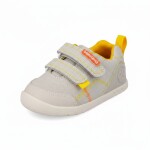 Chlapecké barefoot plátěné tenisky LONA BASICA BEIGE Y AMARILLO Biomecanisc 262190-C891 - 24