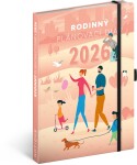 Diář 2026: Rodinný pomocník všech rodičů, 15 × 21 cm