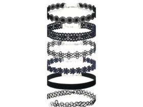 Dovoz Náhrdelník - obojek sada 6ks