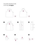 Reisenthel Skládací taška Mini Maxi Shopper Dots white