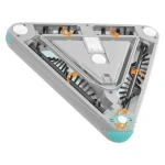 Livington Deeper Sweeper modrá / Aku čistič podlah / 4 kartáče (M35881)