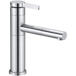 CERANO - WC set kombi s umývátkem Hygisink, Rimless + UF sedátko - spodní/zadní odpad - bílá lesklá + baterie Bina nízká - chrom - 71,5x36 CER-979858