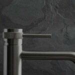REA - Umyvadlová baterie Lungo Grip - Gun Grey, vysoká REA-B8779