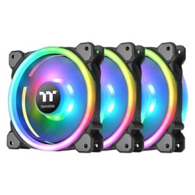 THERMALTAKE Riing Trio 12 LED RGB TT Premium Edition (3ks) / ventilátor / 120 x 120 x 25 mm / 1500 RPM / 25.2 dB (CL-F072-PL12SW-A)