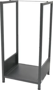 Cattara CARINI / Stojan na dřevo / 39 × 35 × 76 cm / Nerezová ocel / Nosnost 50 kg