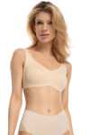Fitness top Infinity beige - JULIMEX béžová XL