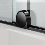 Vanová zástěna SAT Walk-In Xmotion 150x117,5 cm PVD Gun metal SATWIXMVZ150GM SATWIXMVZ150GM