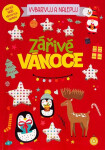 Vybarvuj a nalepuj Zářivé Vánoce Více než 1400 třpytivých kamínků