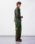 Service Works Patchwork Utility Chef Pants Green L
