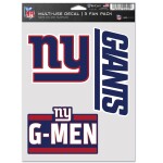 Samolepka New York Giants NFL Multi-Use Set (3 ks)% 1 ks