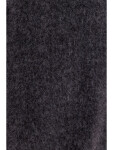 M808 Oříznuté teddy sako - šedý melír EU S/M