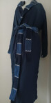 AKCE - Pánský dlouhý župan dvojitý London modrý - Vestis XL