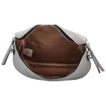 Módní dámská koženková ledvinka/crossbody Andrés, šedá