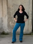 EVONA a.s. Dámské legíny LAURA 2 039 - Dámské legíny LAURA 2 039 039 L