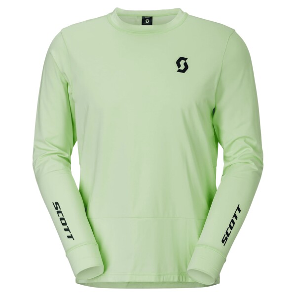 SCOTT Tee M's Vertic Pro Mid LS, Vapour Green (vzorek) velikost: M