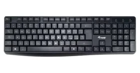 Equip Drátová klávesnice IT černá / Klávesnice / USB / 105 kláves / Plast (245213)
