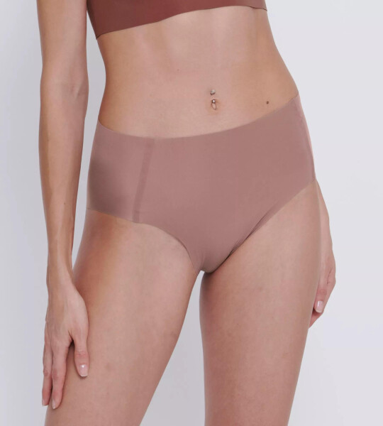 Dámské kalhotky ZERO Feel 2.0 High waist - BROWN - sv. hnědé 1141 - SLOGGI BROWN L