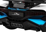Mamido Dětské elektrické autíčko Bugatti Divo bílé