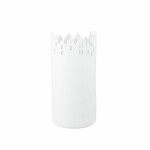 Räder Porcelánová váza City Vase 22 cm, bílá barva, porcelán