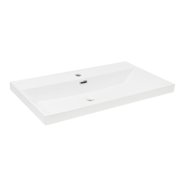 Nábytkové umyvadlo SAT B-Way 81x46,5 cm otvor pro baterii uprostřed SATBW8046 SATBW8046