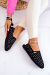 Dámské módní espadrilky Polka Dots Big Star černé Velikost: