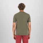 KARPOS Loma Cotton T-Shirt, Grape Leaf/ Logo Print velikost: L