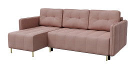 Sedací souprava Dello Provedení: Pravá varianta, látka: Uttario Velvet 2972