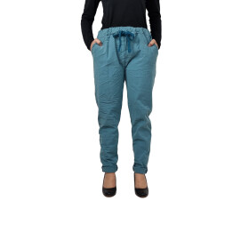 HOSH Dámské kalhoty WRUNG Velikost: XL/XXL, Barva: Tyrkysová