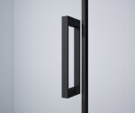GELCO - DRAGON BLACK posuvné dveře pro rohový vstup 900 čiré sklo, GD4290B GD4290B