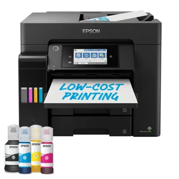Epson EcoTank ET-5855 černá / Ink. multifunkce / A4 / 25 ppm / 4800x2400 dpi / tisk sken. kop. / USB Wi-Fi LAN (C11CJ29406)