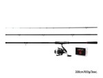 Delphin Feederový set Yakuza 330 3,3m 100g 3díl,Delphin Feederový set Yakuza 330 3,3m 100g 3díl