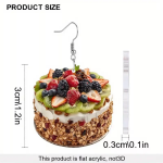 Dovoz Náušnice dort narozeniny