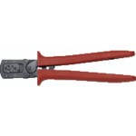 KNIPEX - kleště lisovací - 230mm - čtyřtrnové, stočené kontakty Harting; Ilme; Phoenix; Amphenol; Walther; HTS;Contact; Weidmüller 0.14-6mm², v plastovém kufříku s pěnovou vložkou (975265)