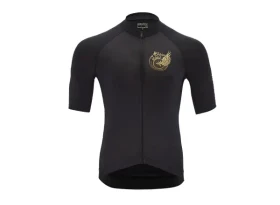 Silvini Mottolino pánský dres krátký rukáv Black/Gold vel. XXL
