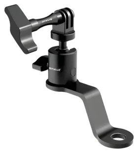 Puluz PU1056B černá / Držák na zrcátko motocyklu / pro sportovní kamery GoPro, DJI, Insta360 / nosnost 2 kg (PU1056B)
