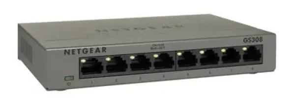 Rozbaleno - Netgear GS308v3 / Switch / 8-port 10 100 1000 Mbps / rozbaleno (GS308-300PES.rozbaleno)