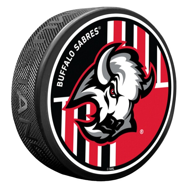 Mustang Puk Buffalo Sabres NHL Goathead American Flag