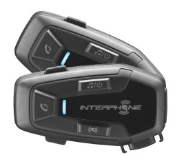 Interphone U-Com7R, Bluetooth 5.1 handsfree, Twin pack - pro 2 přilby