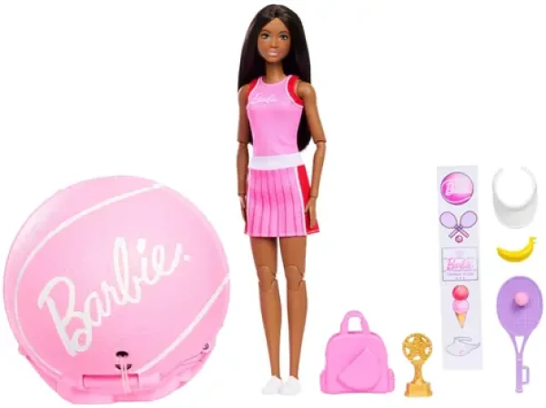 MATTEL JMY56 Barbie Team Roll Reveal Tenistka