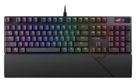 ASUS ROG STRIX SCOPE II X / Herní klávesnice / Mechanická / Drátová / ROG NX Snow V2 / CZ/SK (90MP03XF-BKZA00)
