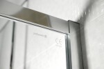POLYSAN - LUCIS LINE půlkruhová sprchová zástěna 900x900, čiré sklo DL3615