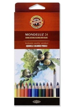 Koh-i-noor pastelky akvarelové 24