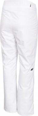 Dámské lyžařské kalhoty 4F SPDN004 Bílé Bílá XXL