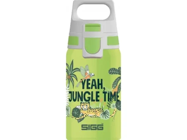 SIGG Shield One Jungle 0.5 l / Dětská láhev / nerez (9000.80)