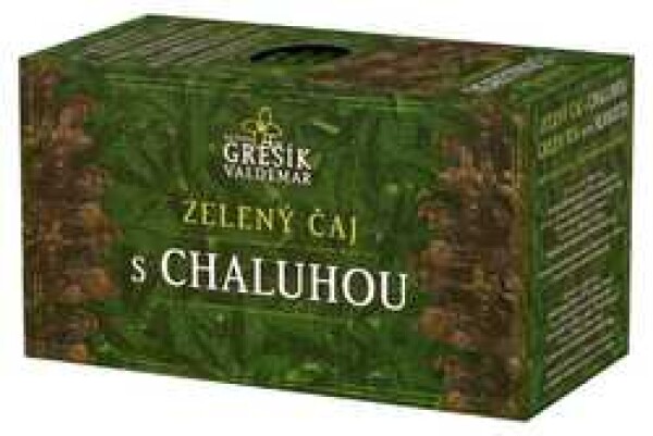 Grešík Zelený čaj s chaluhou 20 x 1,5 g